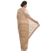 Ada Exclusive Handcrafted Fawn Faux Georgette Saree With Blouse